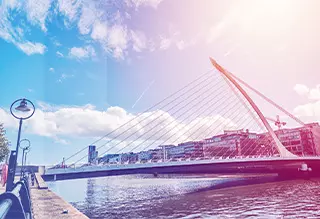 1023 Dublin bridge Small Panel